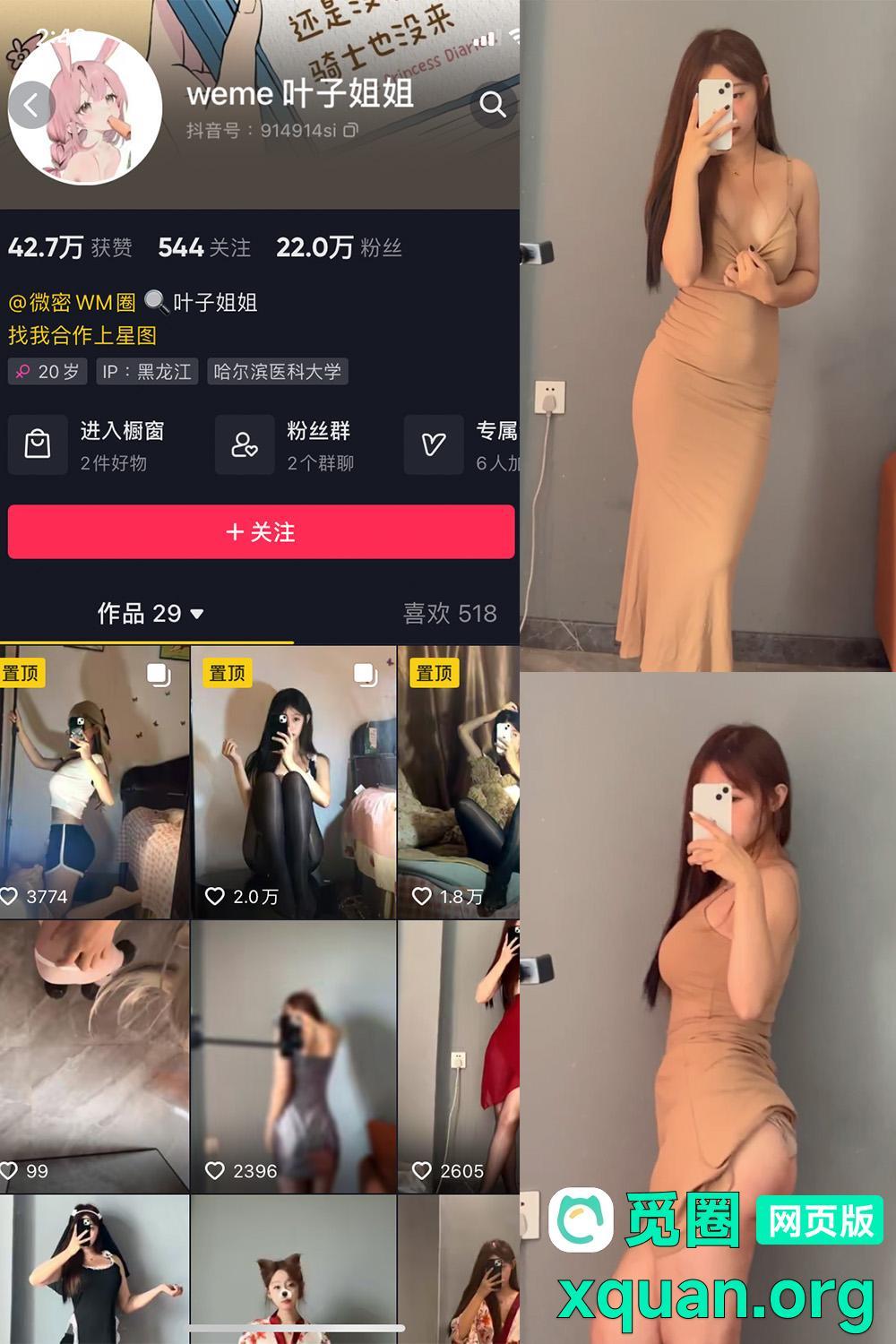 秘语空间 抖音 叶子姐姐 叶宝超甜 NO.009期 【22P8V】内容更新至：2025年03月24日资源在线观看