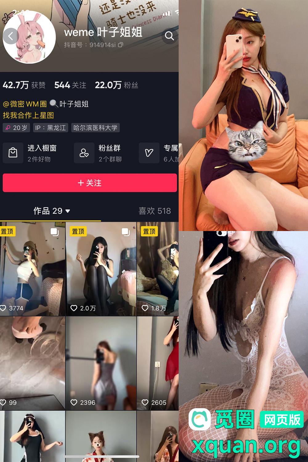 秘语空间 抖音 叶子姐姐 叶宝超甜 NO.005期 【19P9V】内容更新至：2025年02月16日资源在线观看