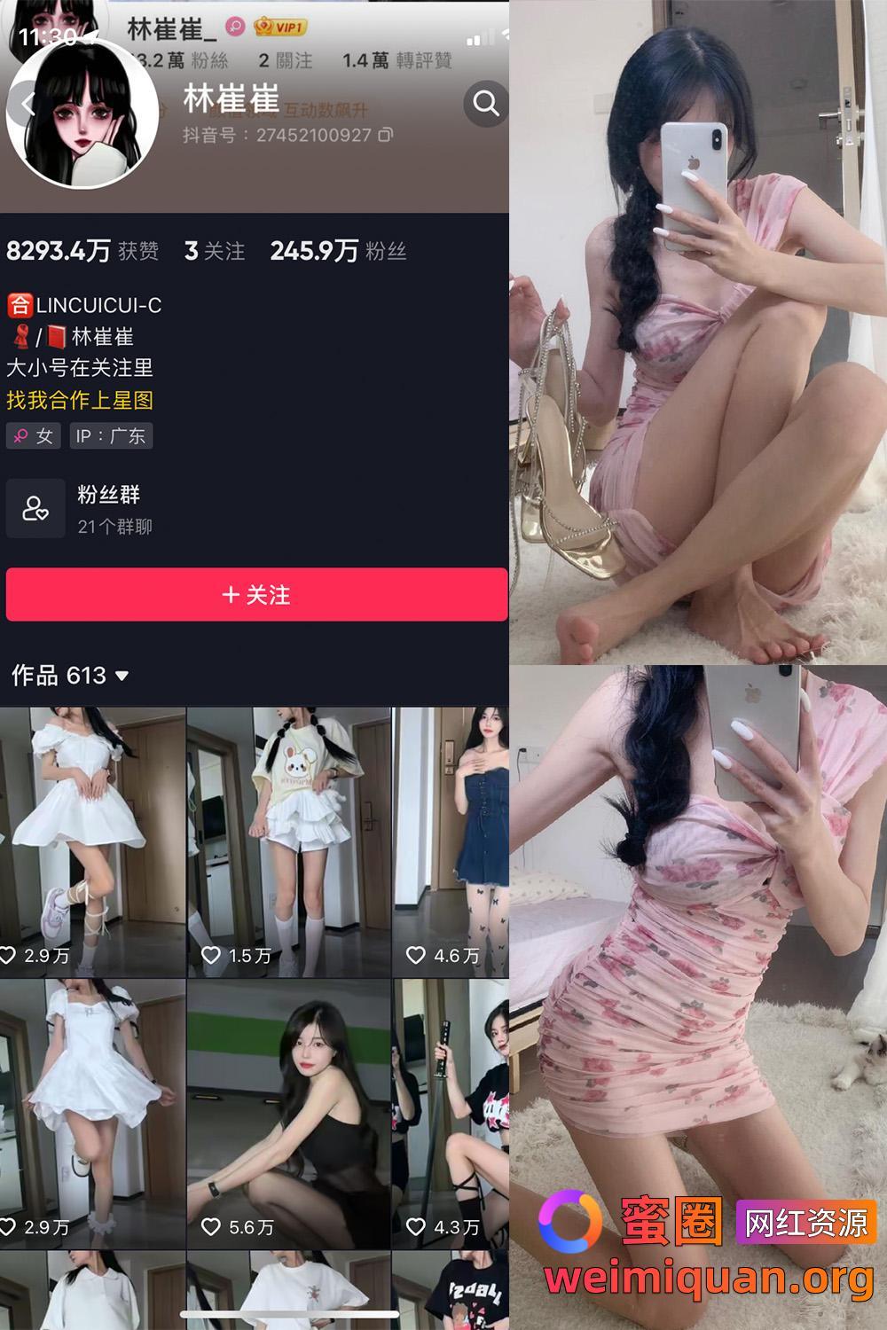 抖音网红吃瓜 林崔崔 微密圈 觅圈 NO.002期 【31P1V】资源在线观看