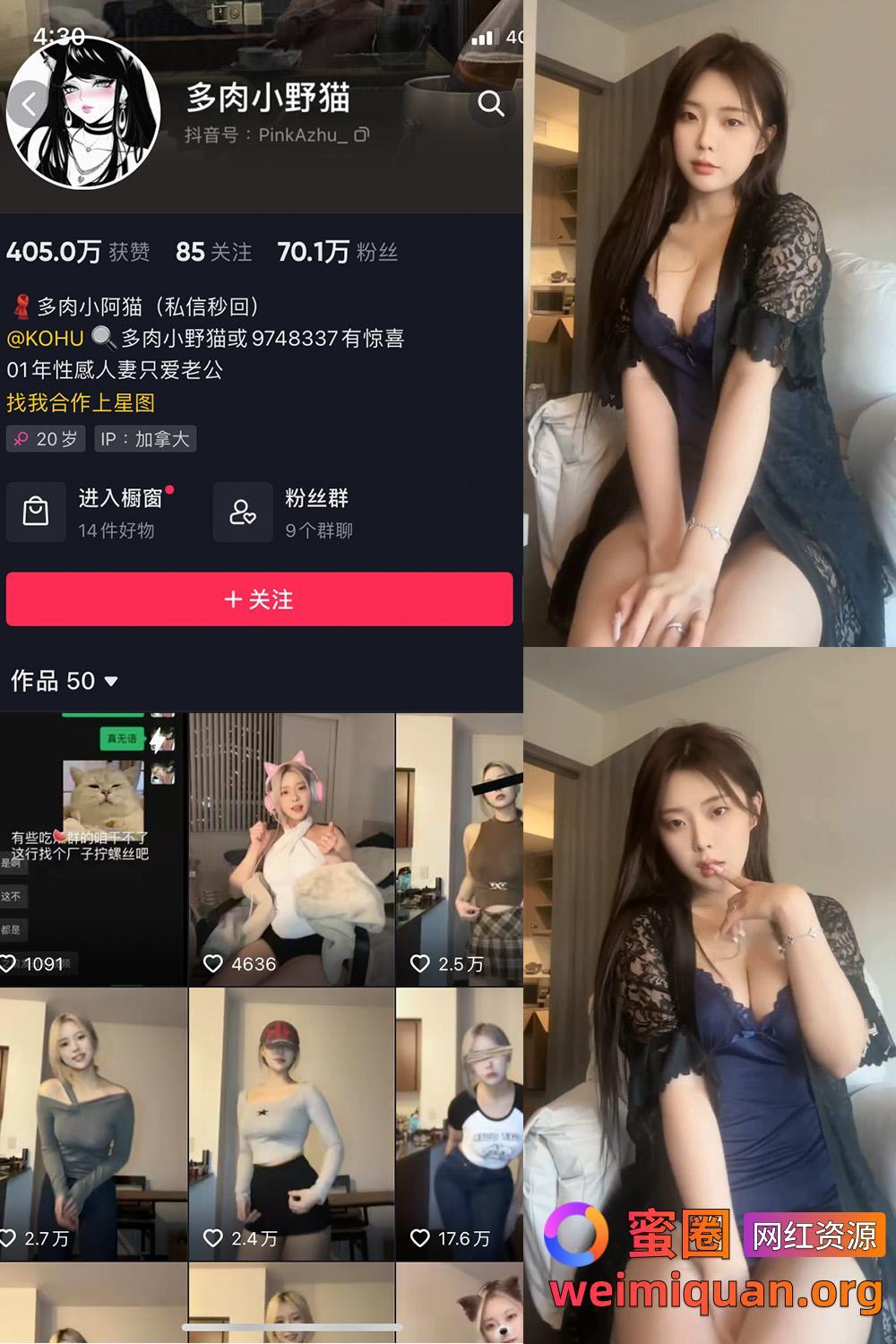 抖音女网红吃瓜黑料 觅圈 多肉小野猫 微密圈 NO.030期 【2V】资源在线观看