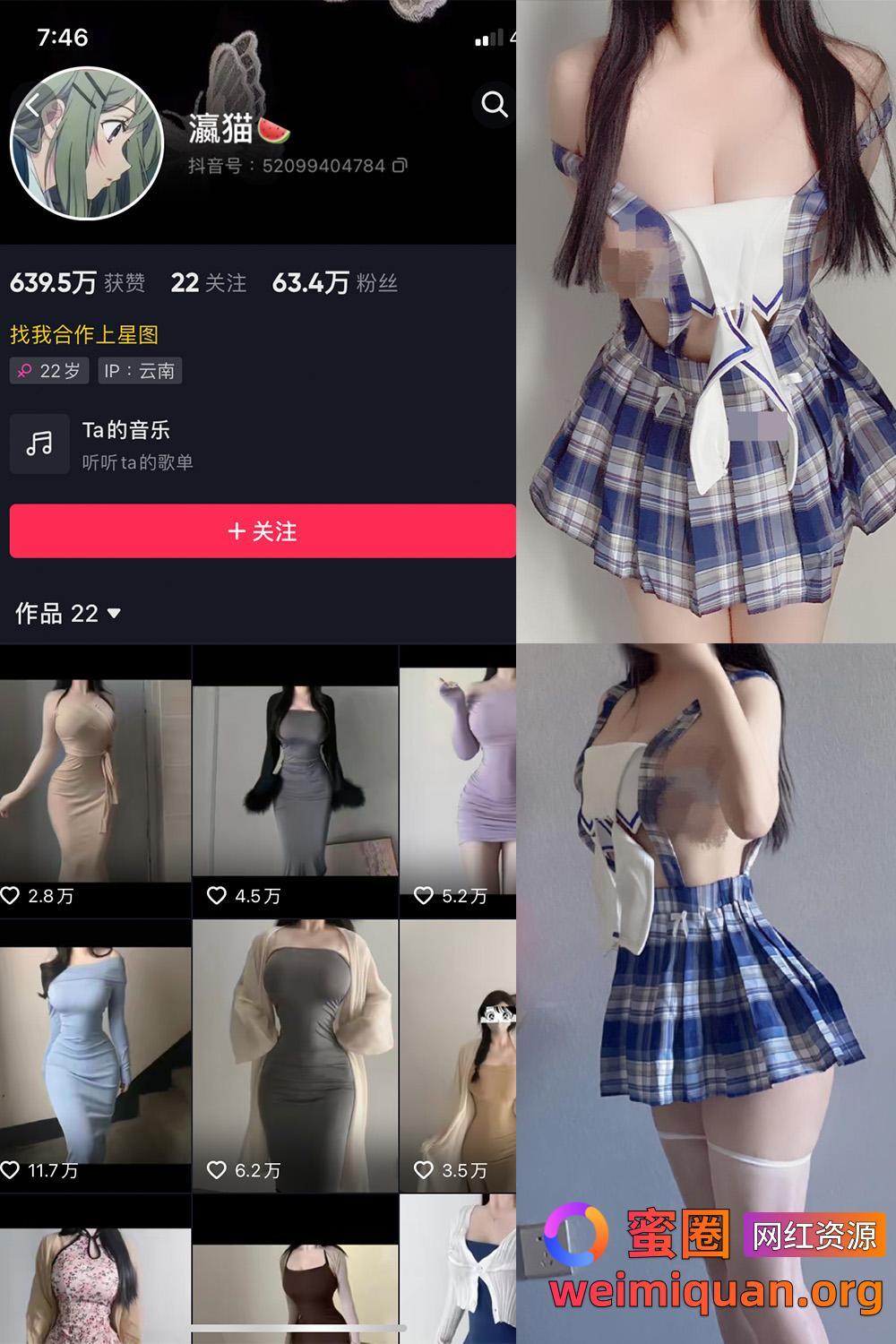 抖音大雷细腰网红 瀛猫 微密圈 觅圈 资源合集 NO.035期 【29P1V】资源在线观看