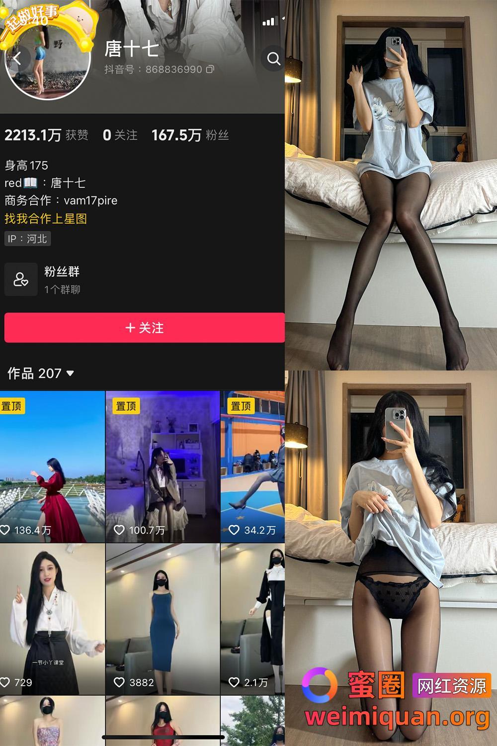 抖音 唐十七 微密圈 觅圈 NO.016期 【19P】最新至：2024.8.06资源在线观看