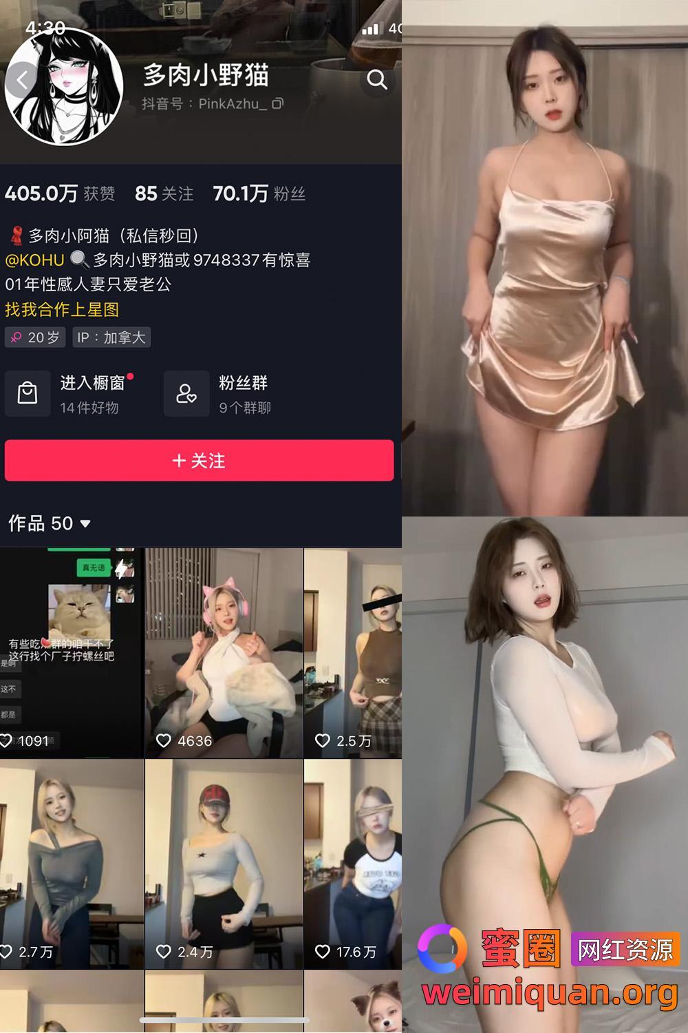 抖音女网红吃瓜黑料 觅圈 多肉小野猫 微密圈 NO.034期 【3P3V】资源在线观看