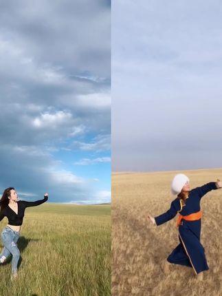 MIYA(米娅)内蒙古科目三,骑马上路的惊险体验 MIYA(米娅)内蒙古科目三,骑马上路的惊险体验