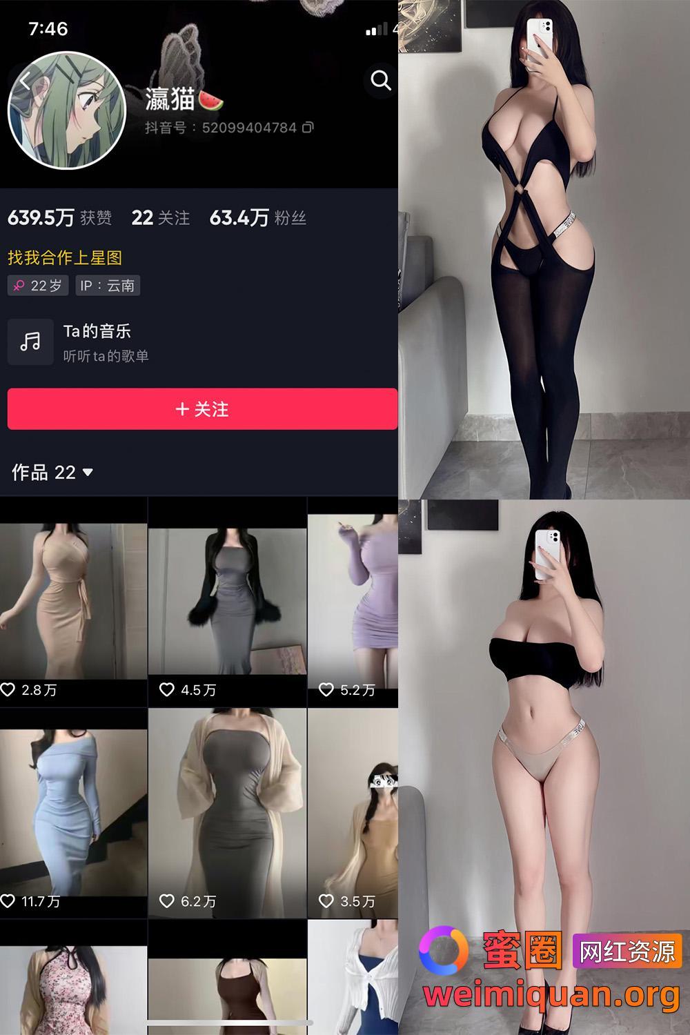 抖音大雷细腰网红 瀛猫 微密圈 觅圈 资源合集 NO.001-017期 2023年合集资源在线观看