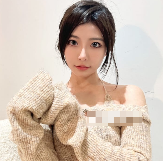 抖音颜值博主妮是老虎(陈妮妮UNI)微密圈付费神秘美丽，倾倒无数粉丝心