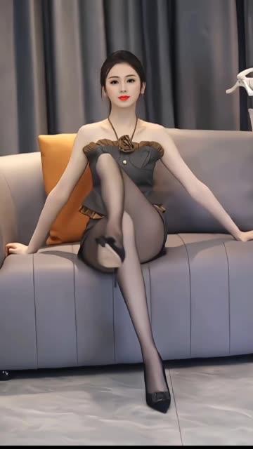 小香风时尚来袭！秀人模特是小逗逗完美演绎高级质感