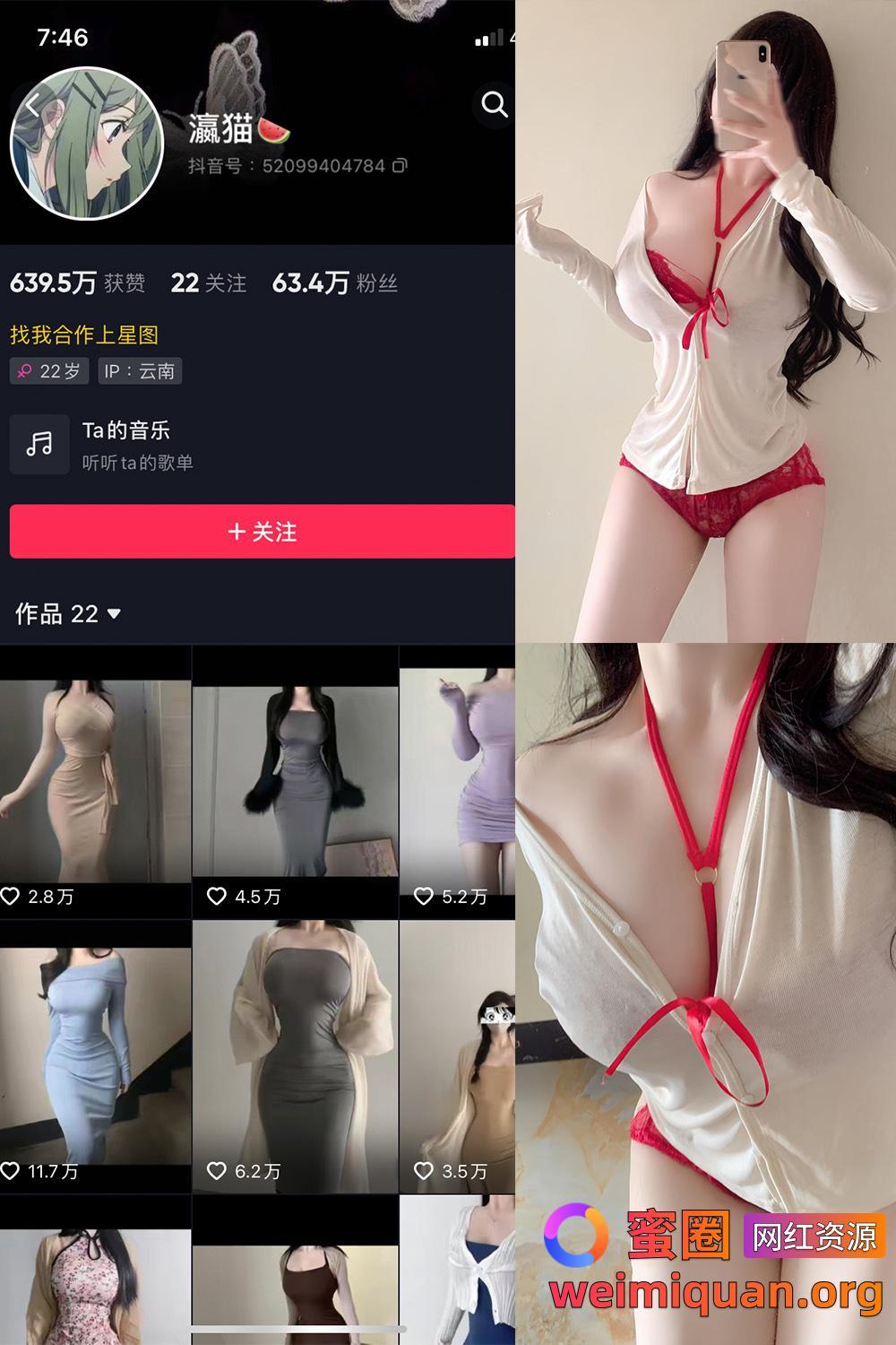 抖音大雷细腰网红 瀛猫 微密圈 觅圈 资源合集 NO.056期 【11P5V】最新至：2024.9.17资源在线观看