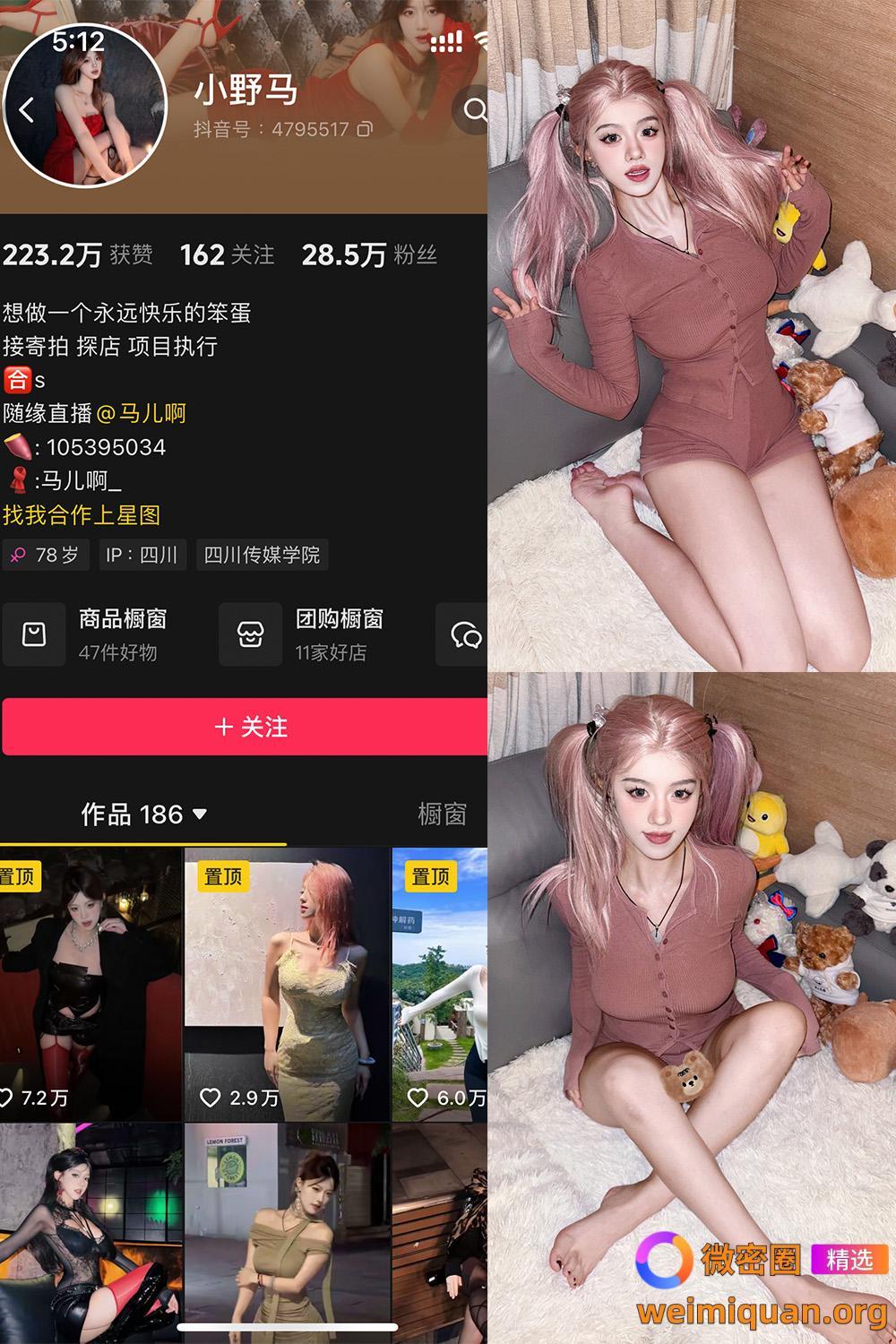 抖音 小野马 铁粉空间 NO.001期 【45P5V】资源在线观看