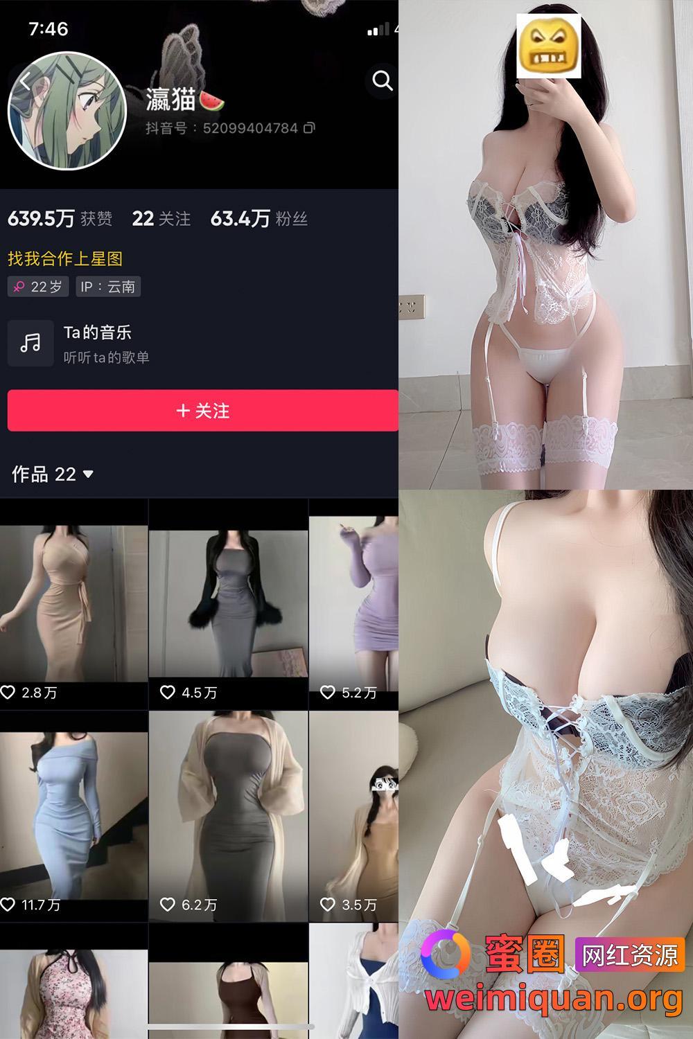 抖音大雷细腰网红 瀛猫 微密圈 觅圈 资源合集 NO.058期 【32P3V】最新至：2024.11.11资源在线观看