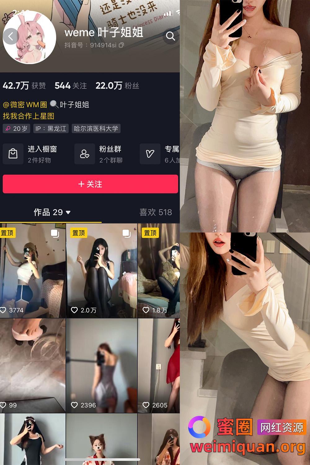 抖音 叶子姐姐 叶宝超甜 微密圈 觅圈 网红吃瓜 私密福利资源 NO.007期 【31P8V】资源在线观看