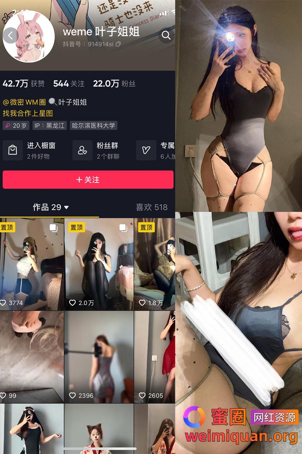 抖音 叶子姐姐 叶宝超甜 微密圈 觅圈 网红吃瓜 私密福利资源 NO.018期 【11P4V】资源在线观看