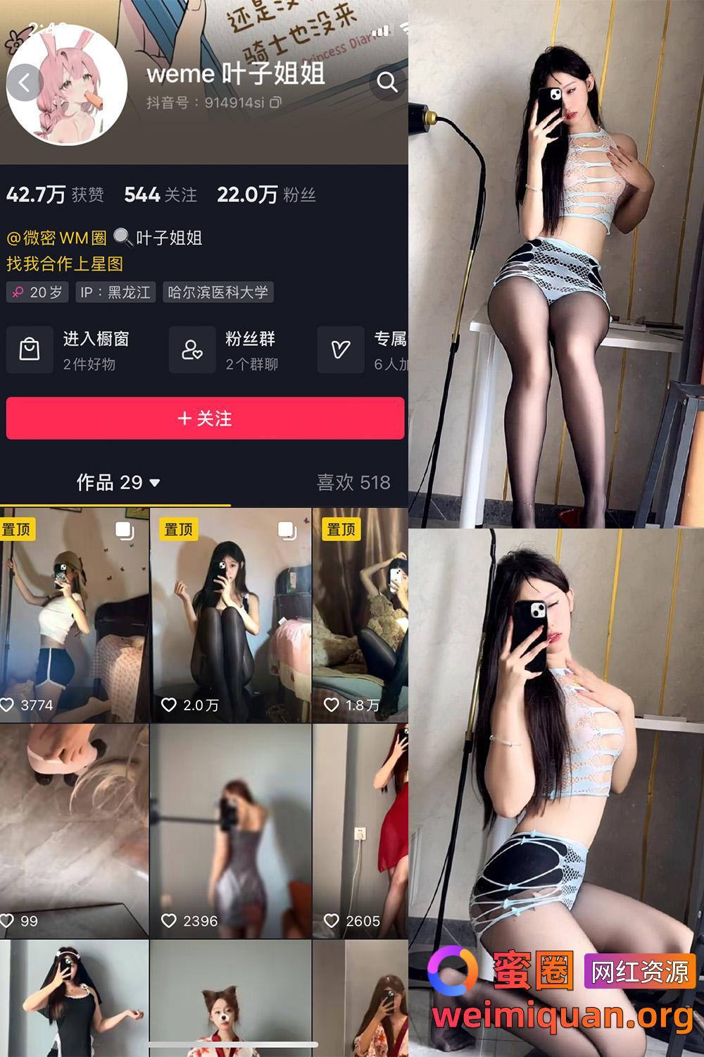 抖音 叶子姐姐 叶宝超甜 微密圈 觅圈 网红吃瓜 私密福利资源 NO.020期 【19P5V】资源在线观看