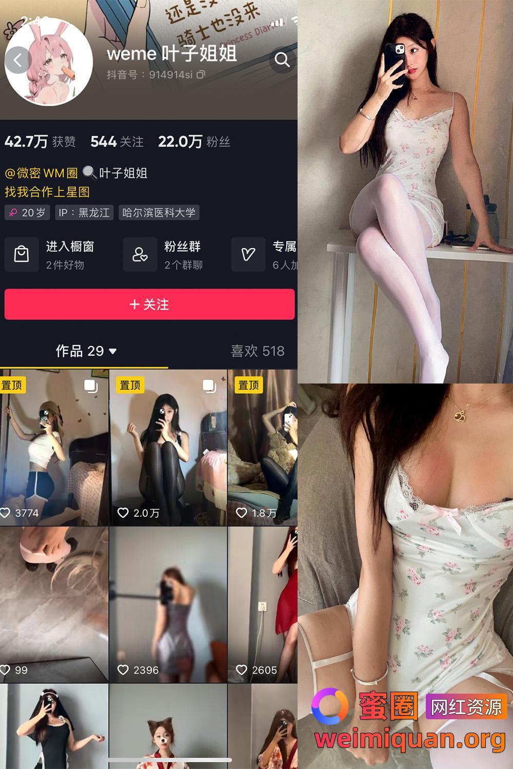 抖音 叶子姐姐 叶宝超甜 微密圈 觅圈 网红吃瓜 私密福利资源 NO.019期 【10P3V】资源在线观看