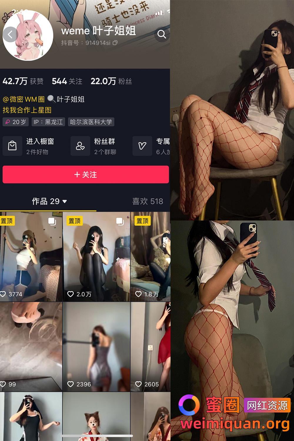 抖音 叶子姐姐 叶宝超甜 微密圈 觅圈 网红吃瓜 私密福利资源 NO.013期 【9P2V】资源在线观看