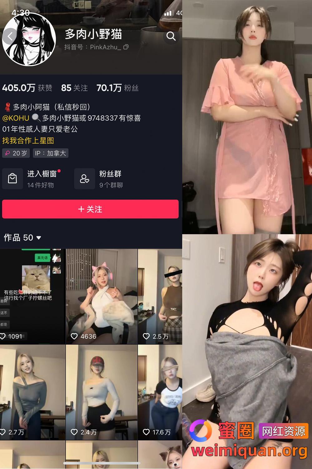 抖音女网红吃瓜黑料 觅圈 多肉小野猫 微密圈 NO.044期 【5V】资源在线观看