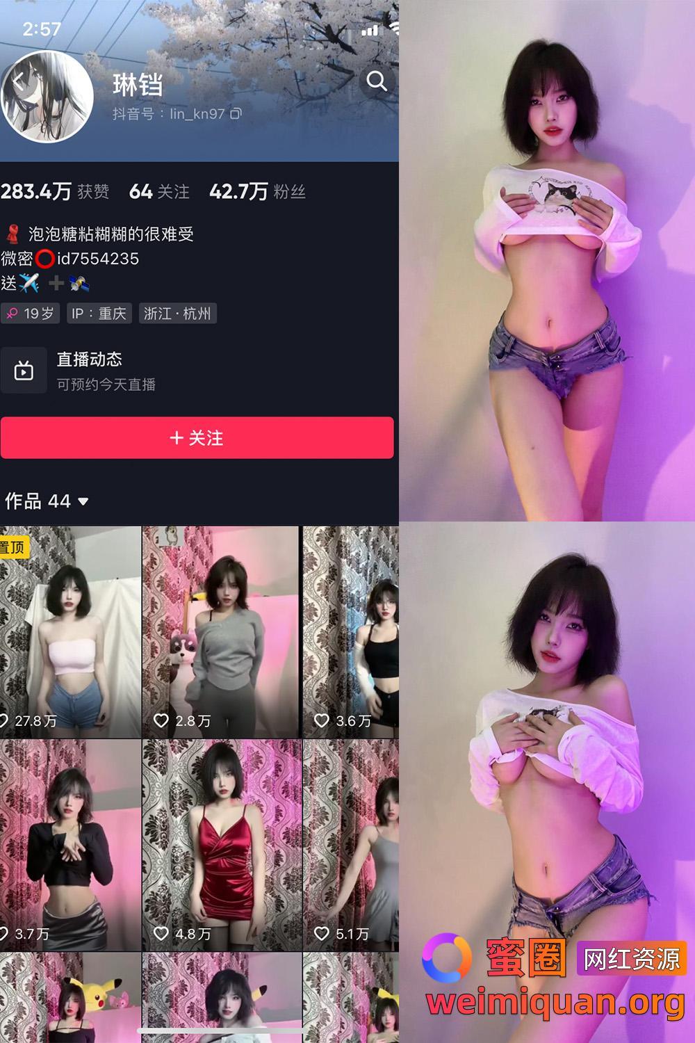 抖音女网红 觅圈 吃瓜爆料 琳铛 微密圈 NO.017期 【12P1V】资源在线观看